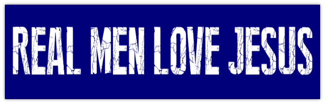Real Men Love Jesus Sticker 101 | Religious Bumper Stickers | Templates ...
